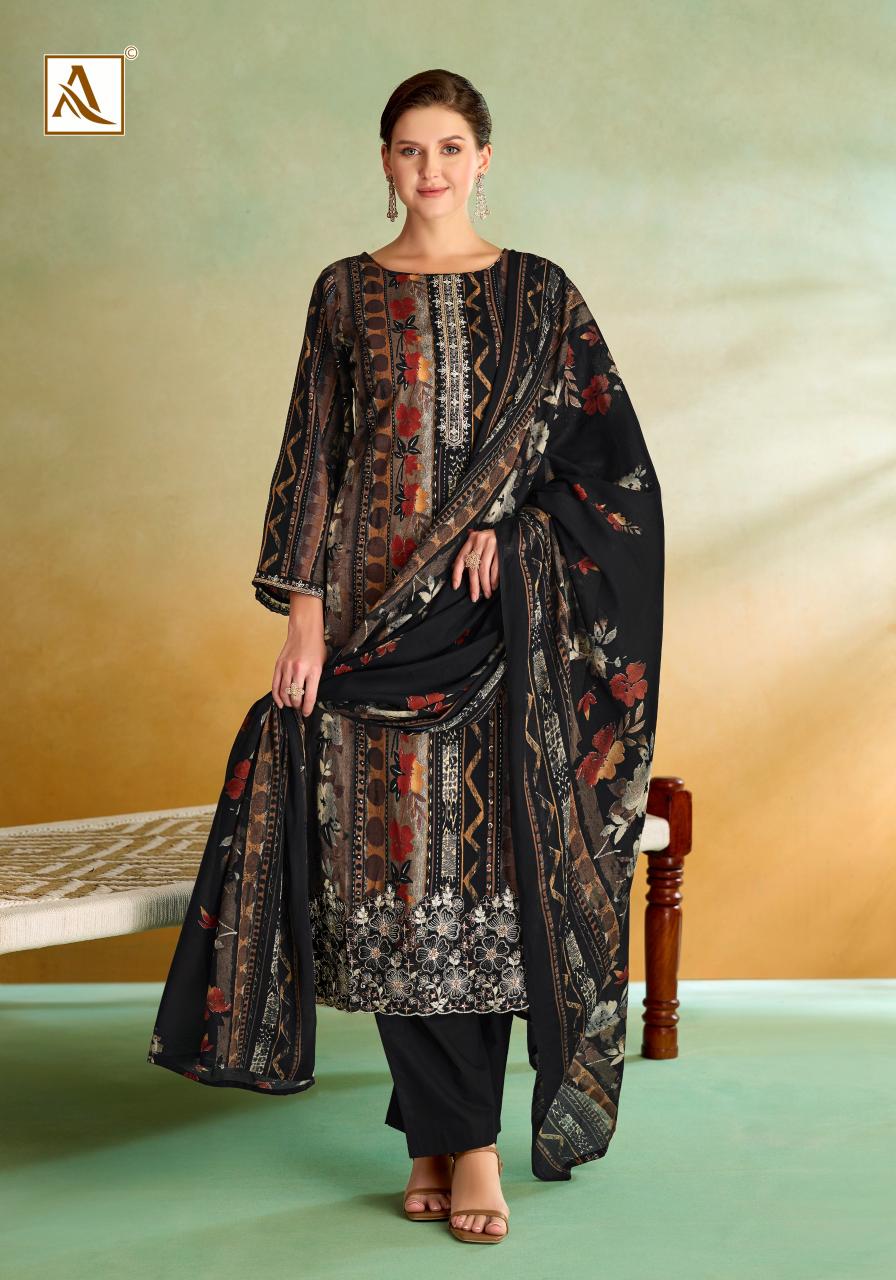 Alok Sitara Night catalog surat dress material shop