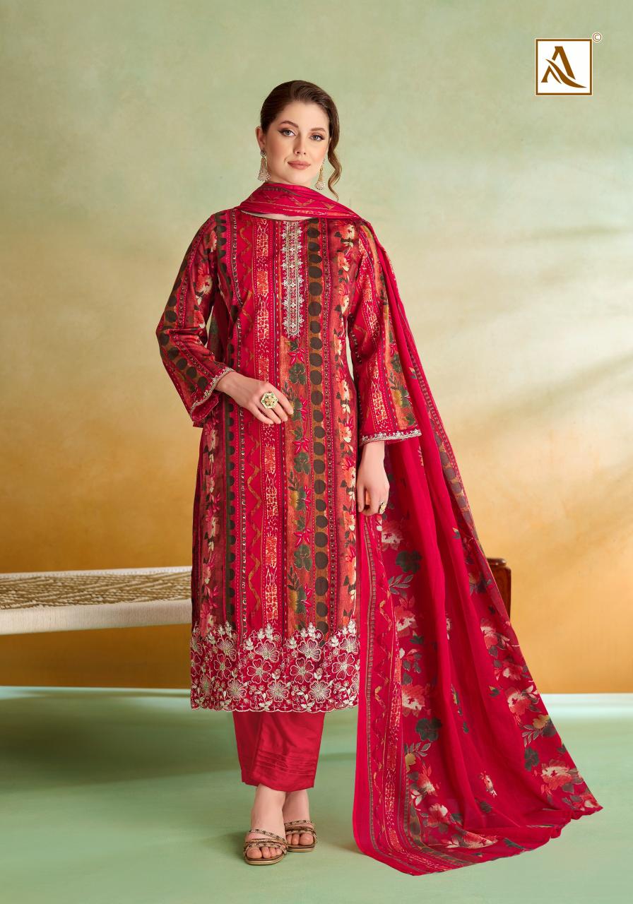 Alok Sitara Night catalog surat dress material shop