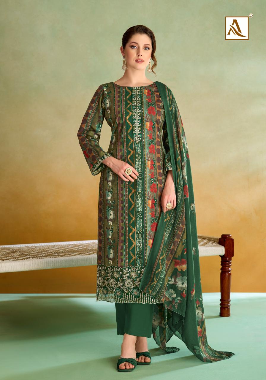 Alok Sitara Night catalog surat dress material shop