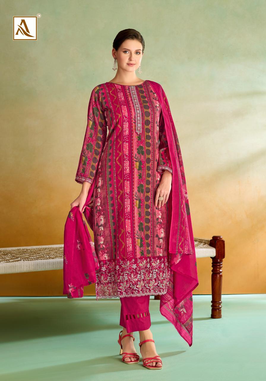 Alok Sitara Night catalog surat dress material shop