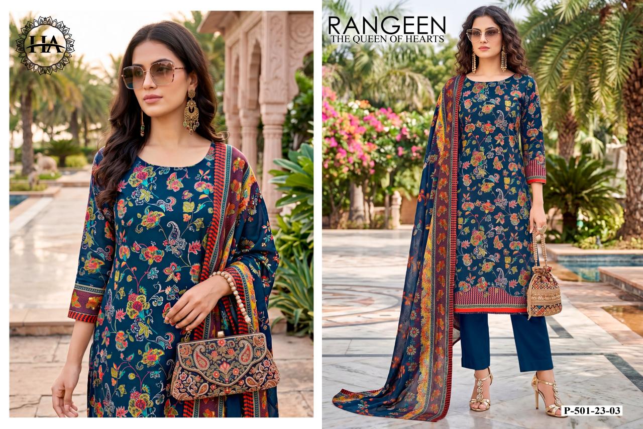 Alok Suit RANGEEN Wholesale designer salwar kameez