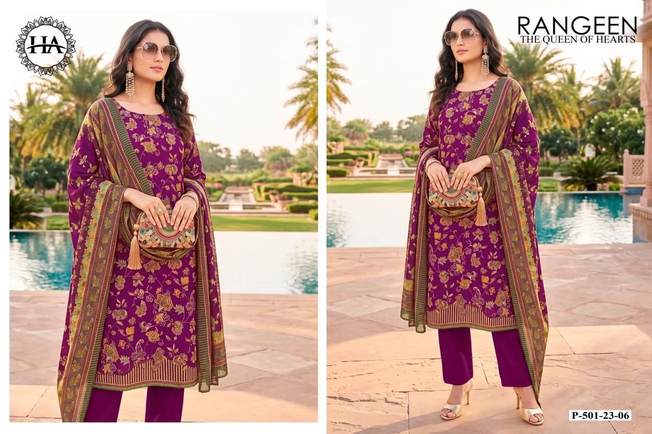 Alok Suit RANGEEN Wholesale designer salwar kameez