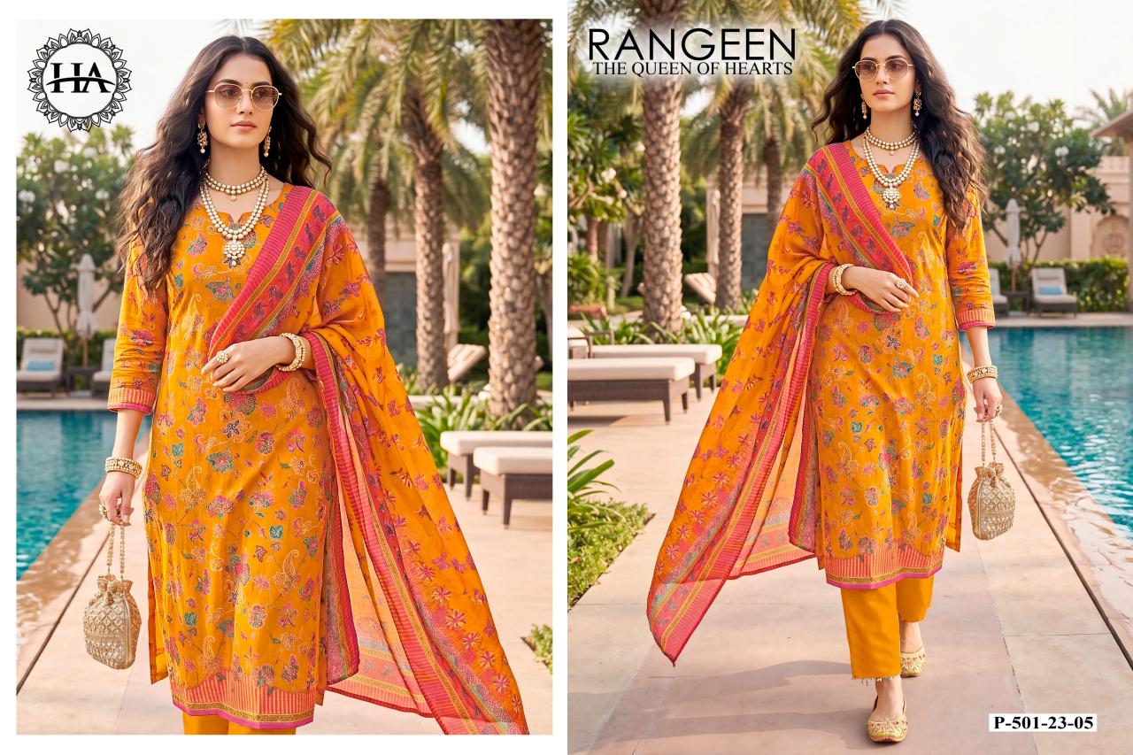 Alok Suit RANGEEN Wholesale designer salwar kameez