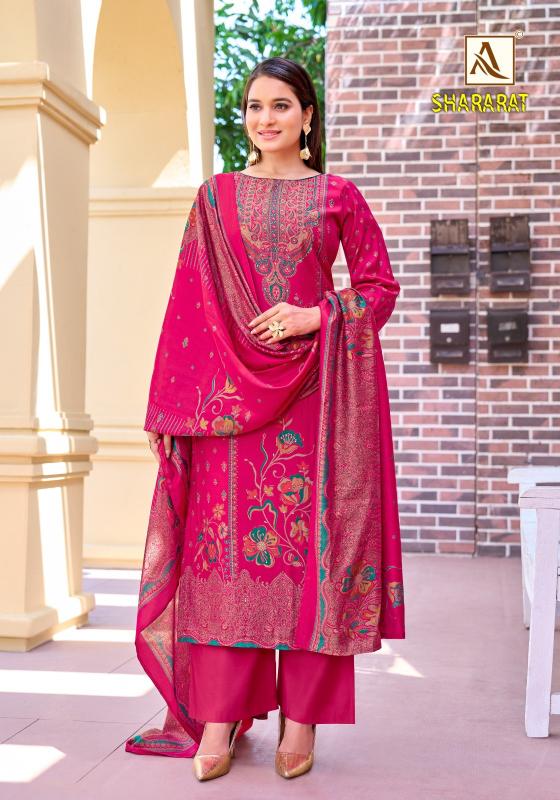 Alok Suits Shararat Printed salwar suits wholesale