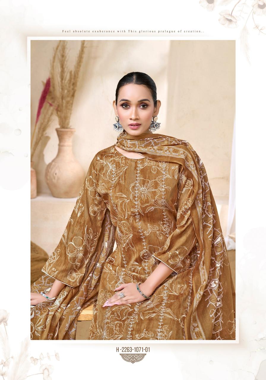 Alok Talib Aziz catalog cotton dress material manufacturers in surat