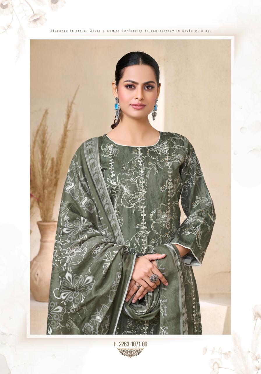Alok Talib Aziz catalog cotton dress material manufacturers in surat