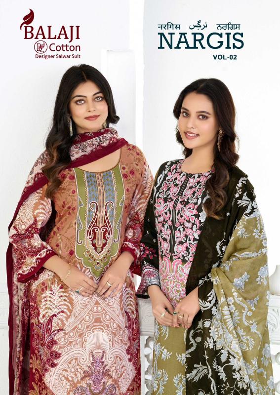 Balaji Nargis Vol-2 – Karachi Dress Material - Wholesale Catalog