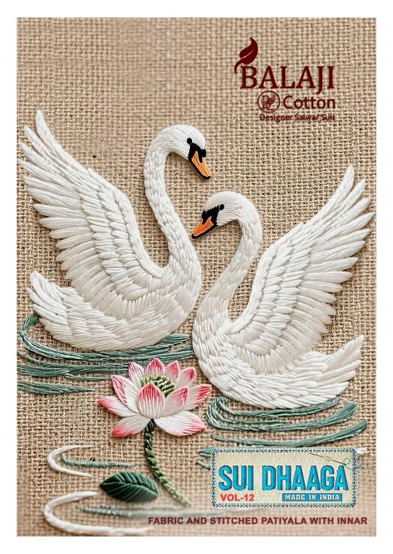 Balaji Sui Dhaaga Vol-12 – Dress Material - Wholesale Catalog