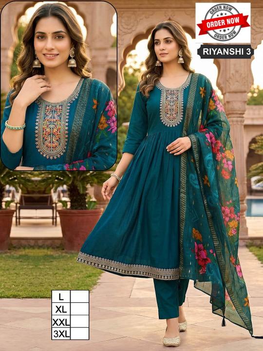 Beauty Riyanshi vol 1 catalog Umbrella style kurtis