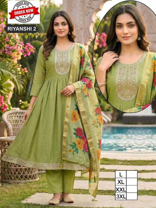 Beauty Riyanshi vol 1 catalog Umbrella style kurtis
