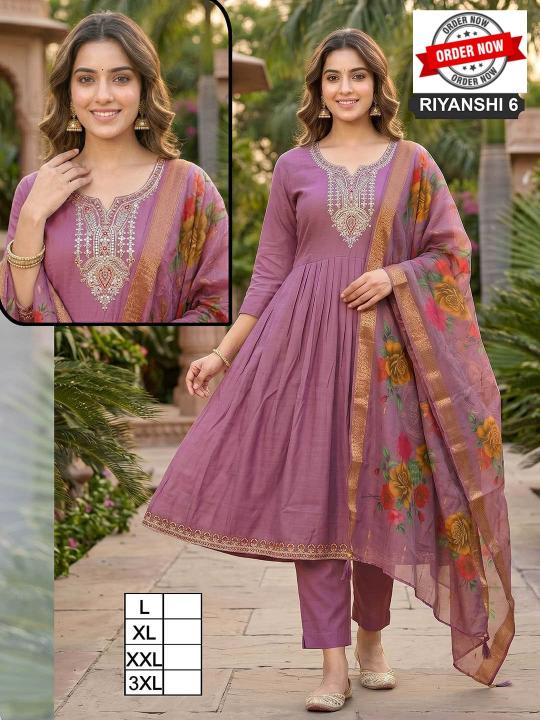 Beauty Riyanshi vol 1 catalog Umbrella style kurtis