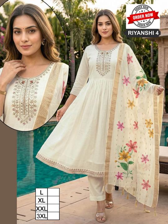 Beauty Riyanshi vol 1 catalog Umbrella style kurtis