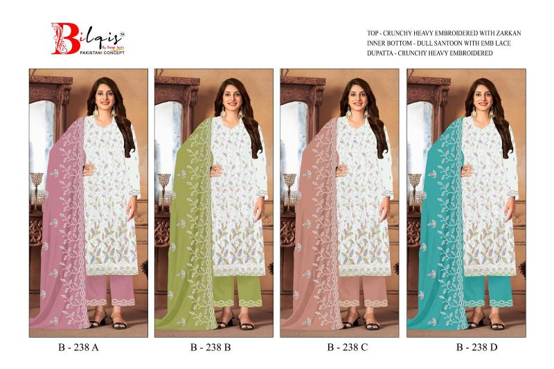 BILQIS B- 238 A TO D Wholesale salwar suits in Hyderabad