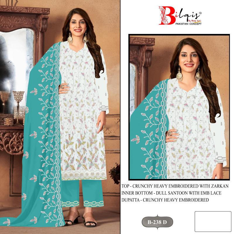 BILQIS B- 238 A TO D Wholesale salwar suits in Hyderabad