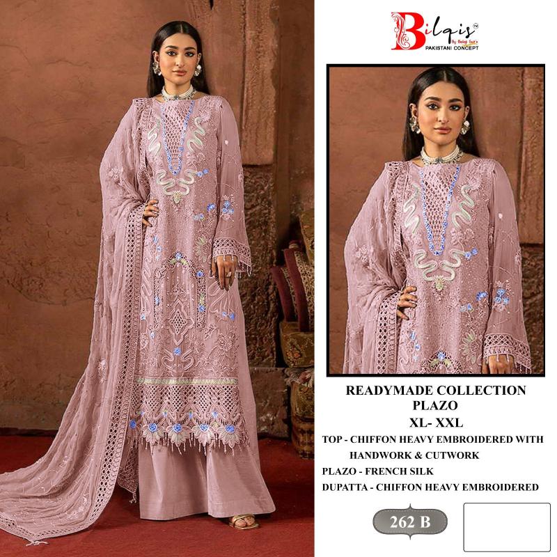 Bilqis B 262 catalog pakistani suit wholesaler