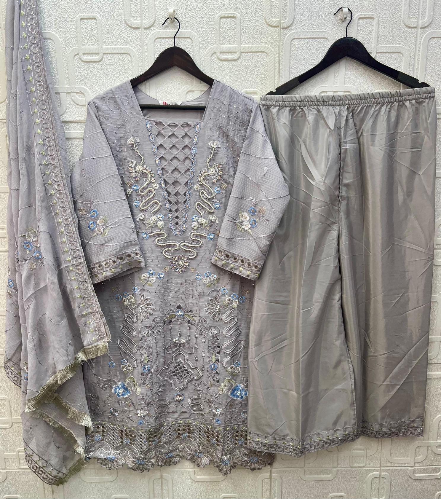 Bilqis B 262 catalog pakistani suit wholesaler