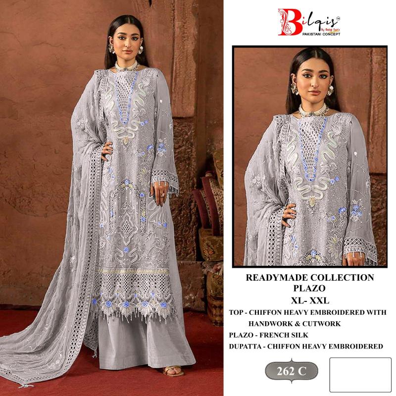 Bilqis B 262 catalog pakistani suit wholesaler