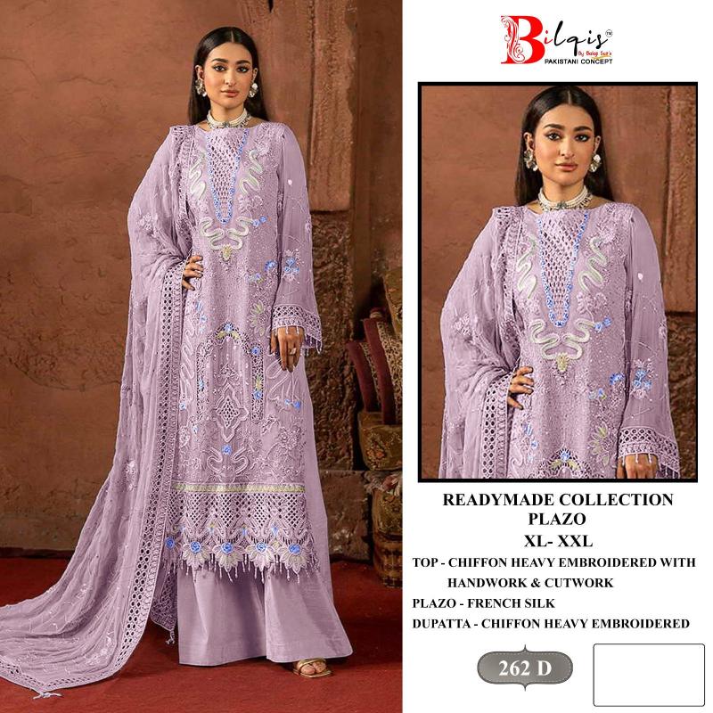 Bilqis B 262 catalog pakistani suit wholesaler