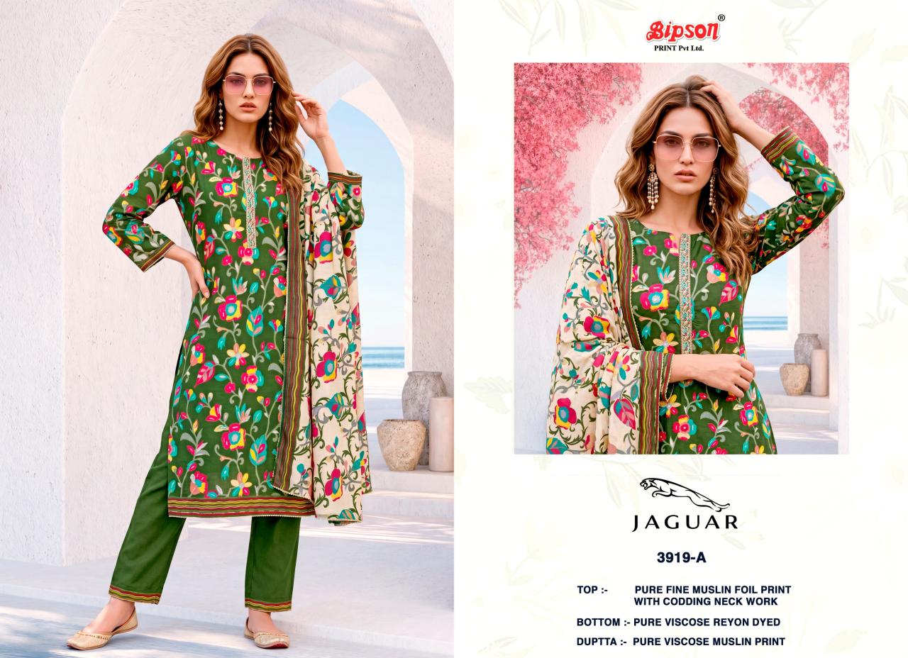 Bipson Jaguar 3919 catalog buy wholesale salwar kameez online