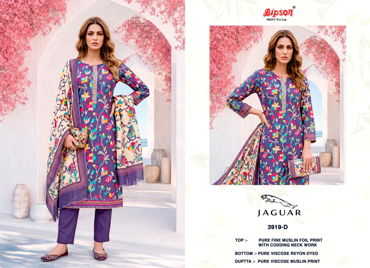 Bipson Jaguar 3919 catalog buy wholesale salwar kameez online