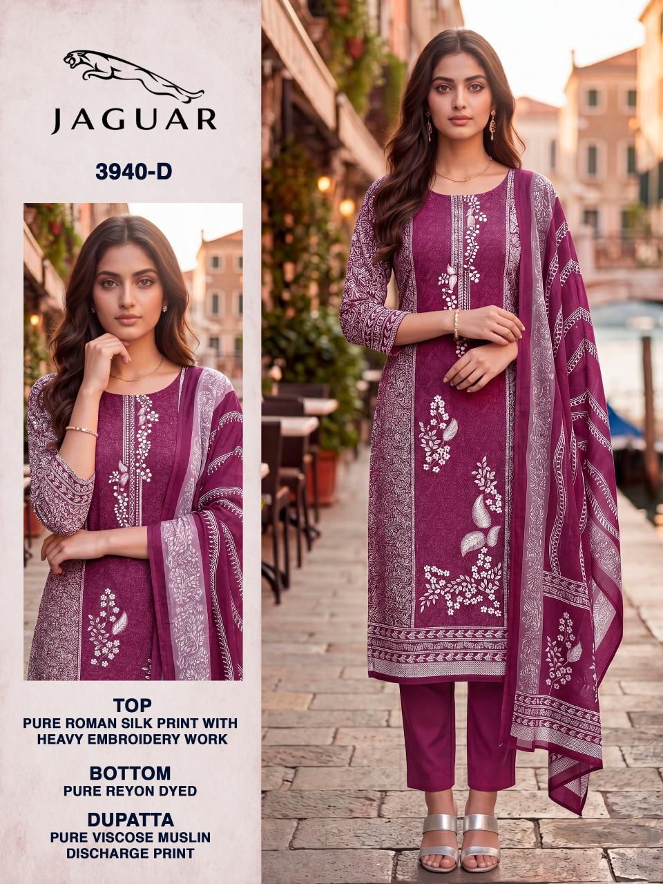 Bipson Jaguar 3940 catalog wholesale salwar kameez alveera
