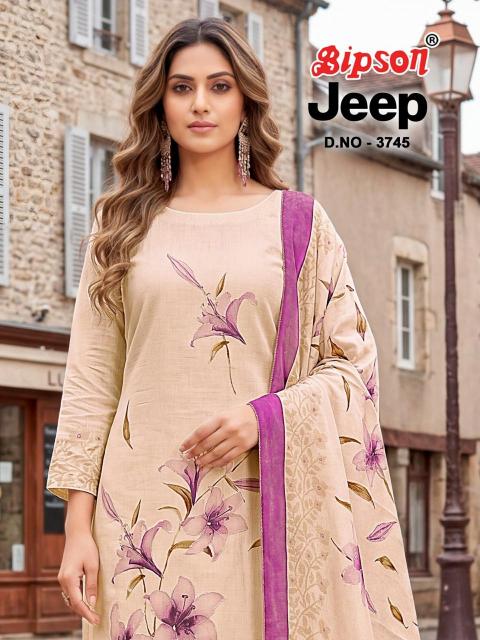 Bipson Jeep Wranglar 3745 Catalog churidar salwar kameez wholesale market