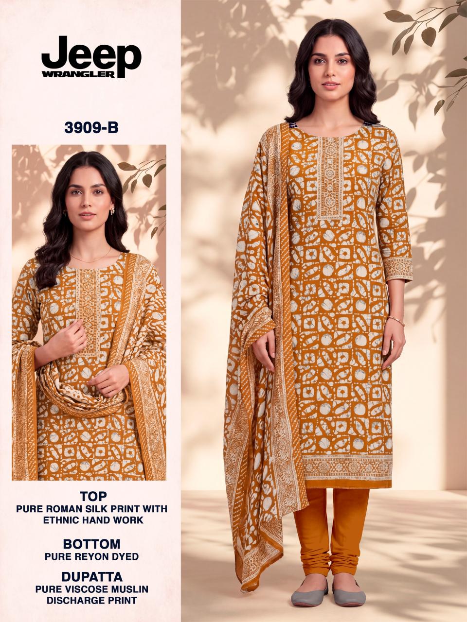 Bipson Jeep Wranglar 3909 Catalog online wholesale wedding salwar kameez