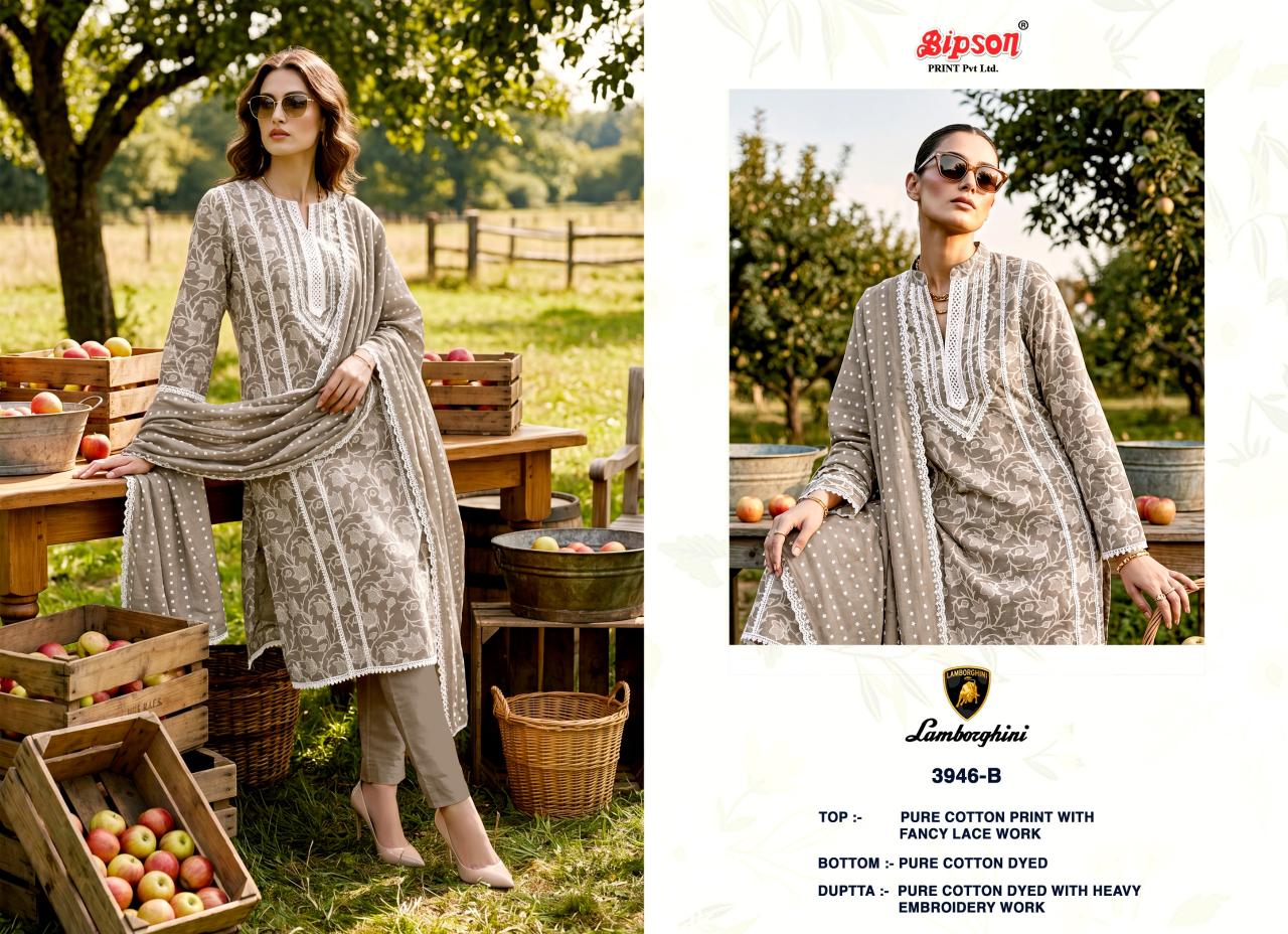 Bipson Lamborgini 3946 catalog wholesale salwar kameez fabric
