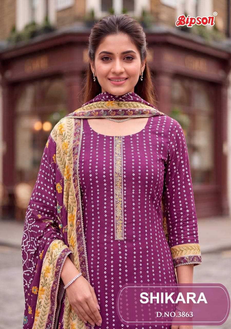 BIPSON PRINTS SIKARA - 3863 Wholesale salwar kameez supplier in Kolkata
