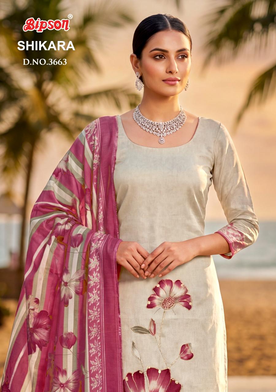 Bipson Sikara 3663 catalog chennai salwar kameez wholesaler