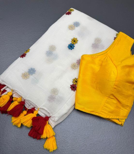 Blousewala presenting  Mal With Work Wholesale saree shops in Kolkata
