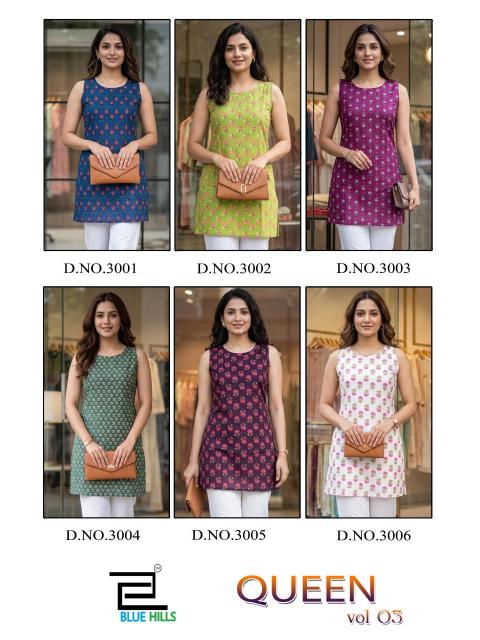 Blue Hills QUEEN vol 3 Wholesale kurtis in Pune