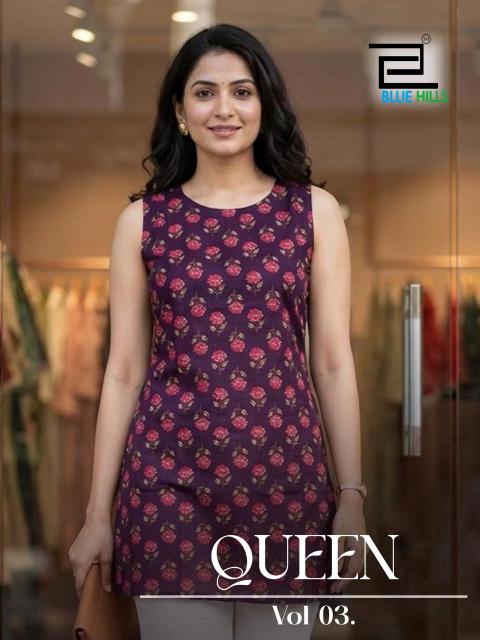 Blue Hills QUEEN vol 3 Wholesale kurtis in Pune