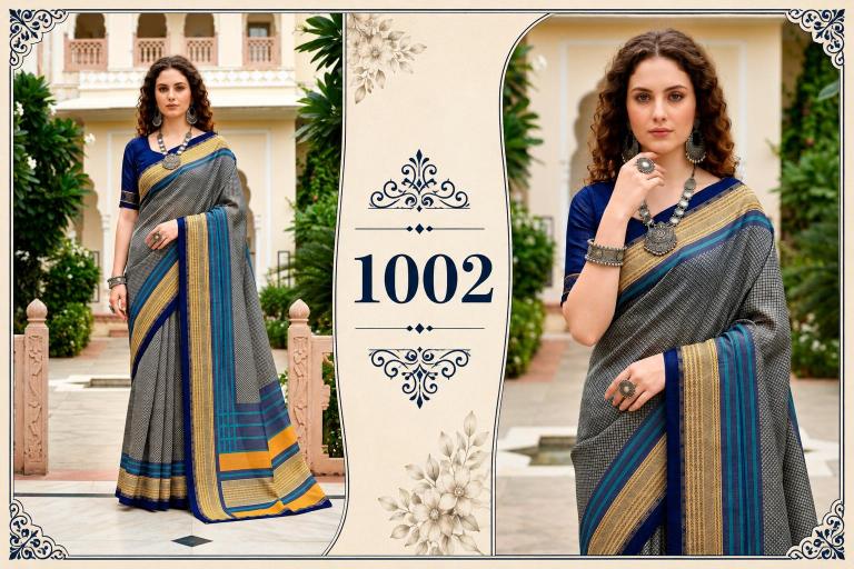 Bunawat - Harshita Sangam Prints Cotton Woven Work Traditional Saree