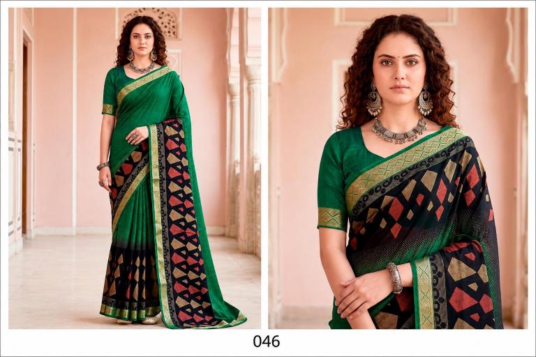 Bunawat - Pankhuri Sangam Prints Georgette Woven Work Traditional Saree