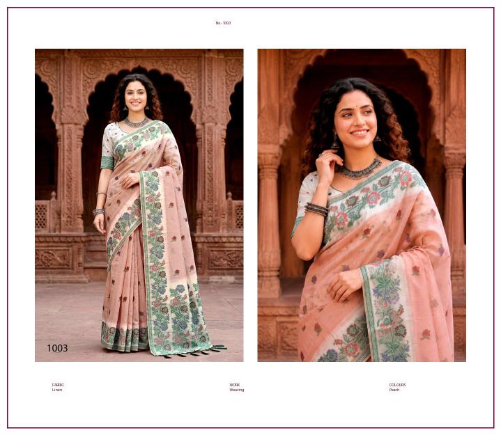 Bunawat - Vasundhara Sangam Prints Cotton Woven Work Traditional Saree