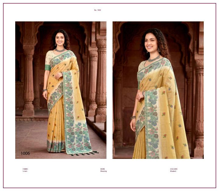 Bunawat - Vasundhara Sangam Prints Cotton Woven Work Traditional Saree