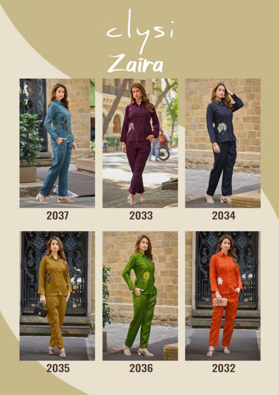 Clysi Zaira catalog co ord sets womens