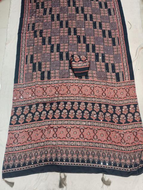 Dazira Ajrakh vol 2 catalog saree wholesalers near me