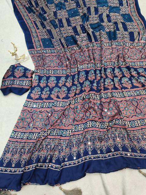 Dazira Ajrakh vol 2 catalog saree wholesalers near me
