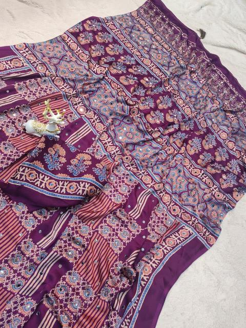 Dazira Ajrakh vol 2 catalog saree wholesalers near me