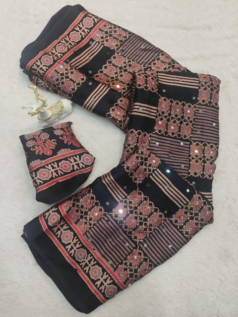 Dazira Ajrakh vol 2 catalog saree wholesalers near me