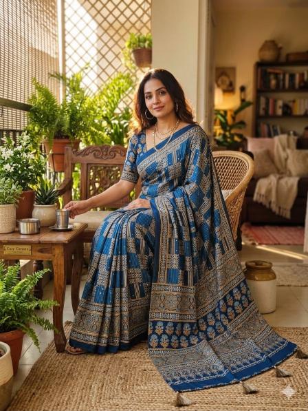 Dazira Ajrakh vol 2 catalog saree wholesalers near me