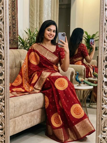 Dazira Beautiful heavy Marsh Wholesale saree market in Kolkata