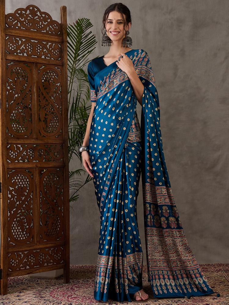 Dazira Brand presents Luxe 1 Sarees Catalogue Fabric Satin