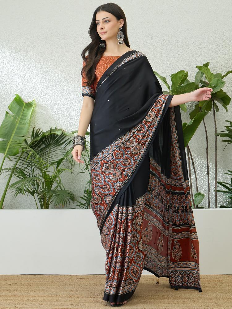 Dazira Brand presents Luxe 10 Sarees Catalogue Fabric Satin