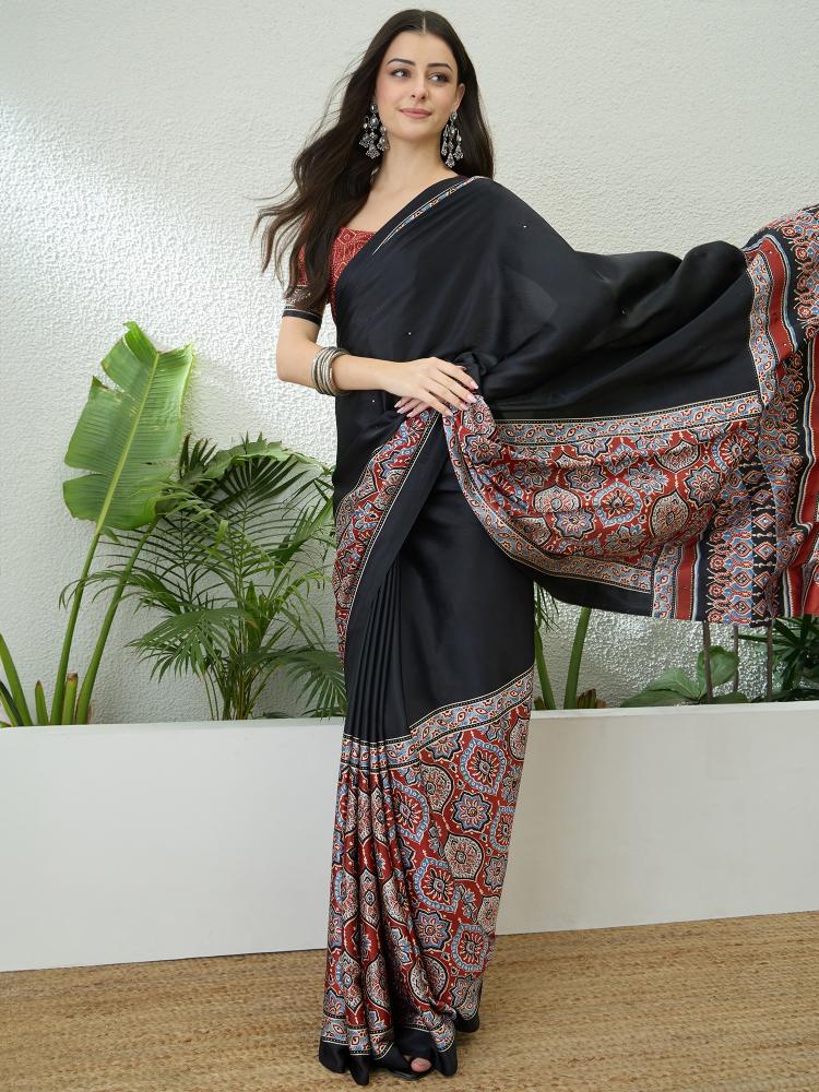 Dazira Brand presents Luxe 10 Sarees Catalogue Fabric Satin