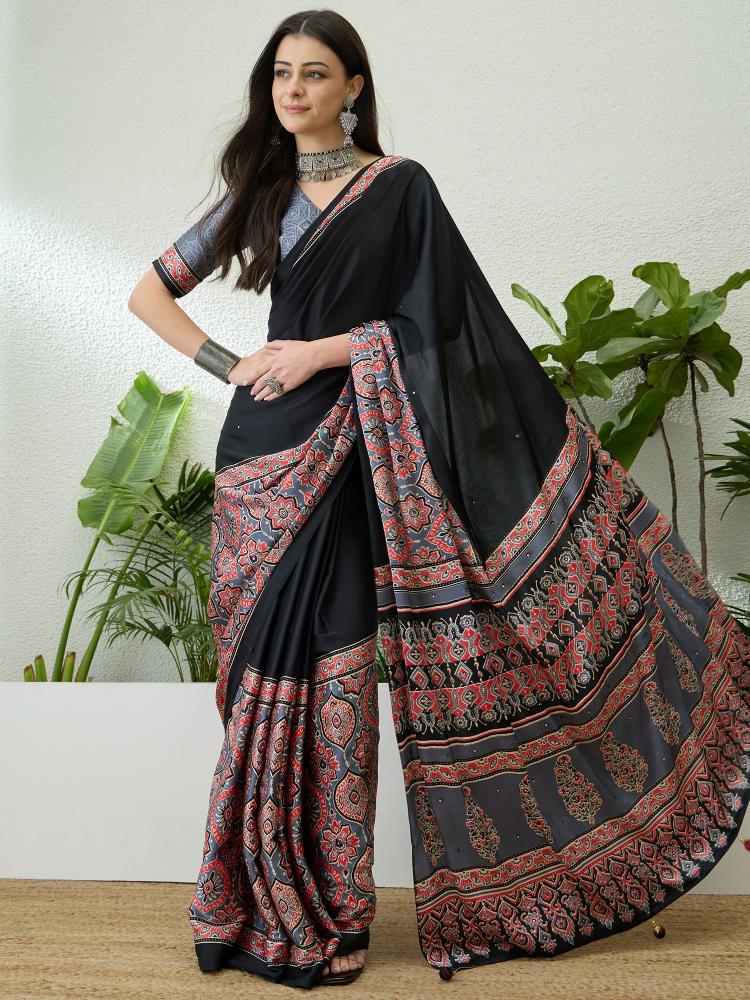 Dazira Brand presents Luxe 10 Sarees Catalogue Fabric Satin