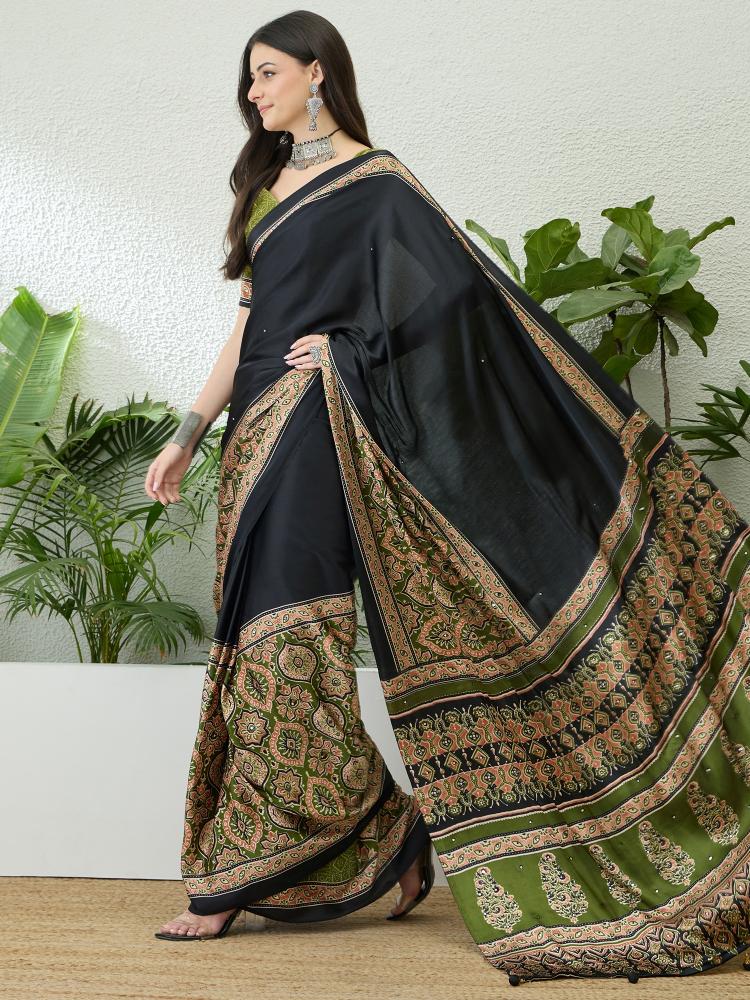 Dazira Brand presents Luxe 10 Sarees Catalogue Fabric Satin