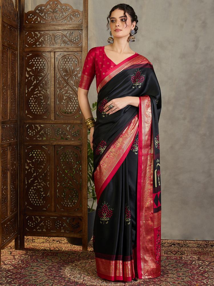 Dazira Brand presents Luxe 20 Sarees Catalogue Fabric Satin